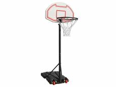 Hombuy fournitures de sport pour adultes de support réglable de hauteur de panier de basket-ball amovible portable
