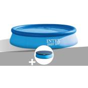 Kit piscine autoportée Intex Easy Set 3,05 x 0,76 m (avec filtration) + Bâche de protection