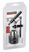 KREATOR KRT014004 - Portabrocas de llave 1,5-13 mm