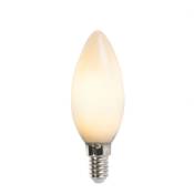 Lampe bougie led E14 B35 opale 2W 180 lm 2350K - Luedd