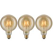 Lampe led Bundle 3x Vintage Globe 125 or 3x 2,5Watt E27 230V 5071