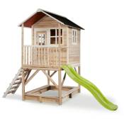Maisonnette en bois pour enfants Loft 500 Naturel Exit Toys