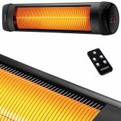 Monzana - Chauffage radiant infrarouge 2500W avec télécommande