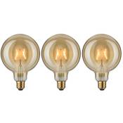 Paulmann - Lampe led Bundle 3x Vintage Globe 125 or 3x 2,5Watt E27 230V 5071