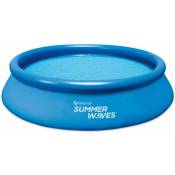 Piscine ronde - Quick Up Pool - Piscine de jardin, set complet - Piscine bleue 366x76cm Piscine hors sol