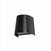 Prisma Mur externe Appliquer 2xgu10 Bidirectional Light up and Down for Garden and Black IP65 Terrace - gris - Forlight