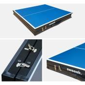 Sweeek - Mini table de ping pong 150x75cm - table pliable