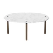 Table basse en marbre blanche Tuk Medium - Bolia