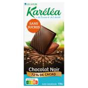 Tablette de chocolat noir 72% Cacao