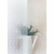 Transform - Adhésif décoratif pour vitre Fumée opaque 200 x 67,5cm Blanc - Blanc