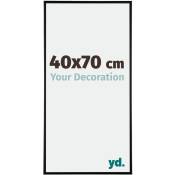 Your Decoration - 40x70 cm - Cadres Photos en Aluminium Avec Verre acrylique - Anti-Reflet - Excellente Qualité - Noir Mat - Cadre Decoration Murale