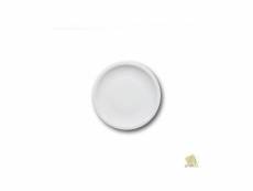 Assiette à dessert porcelaine blanche - d 19 cm -