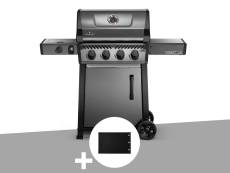 Barbecue à gaz Napoleon Freestyle F425SIB - 4 brûleurs + Sizzle Zone + Plancha