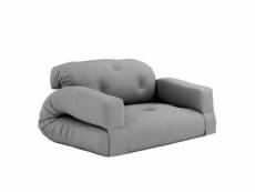 Canapé futon standard convertible hippo sofa couleur gris 20100996581
