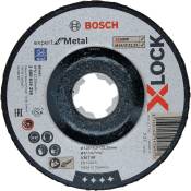 Disque abrasif EXPERT pour métal X-LOCK - 125 x 6 x 22,23 mm - Bosch