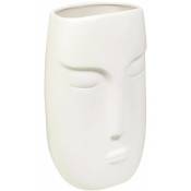 Gadget Et Bazar - Vase visage en grès