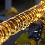 Guirlande lumineuse Solar,Extérieur pour Jardin, Terrasse, Mariage et Fête de Noël,32M 300 LED,Blanc chaud - Swanew