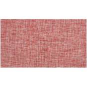 Karat - Tapis de bain en vinyle Monza Résistant aux uv 90 x 200 cm - Rouge