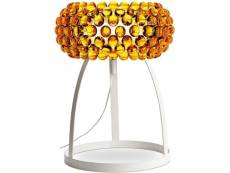 Lampe de table - lampe de salon à boutons de cristal - petite - savoni doré