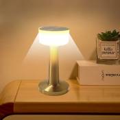 Lampe de table led sans fil, 3 couleurs, lampe de chevet