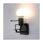 L&h-cfcahl - Creative Belle Nain Lampe de Murale Industriel