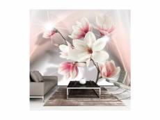 Papier peint xxl white magnolias ii l 500 x h 280 cm A1-500x280new113