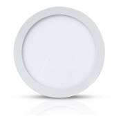 Plafonnier led luna - 18W Ø220 mm Miidex Lighting blanc-chaud-3000k - blanc