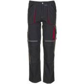 Planam - Pantalon Basalt anthracite/rouge Taille 50