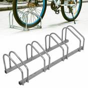 SAILUN Râteliers à vélo Range vélos pour 4 vélos Support de Support Multiple Vélo Vélo Parker Bike de Sol et de Montage Mural