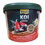 Tetra - Aliment complet flottant Koï stick 10 litres , 1,5 kg pour carpes koï de bassin