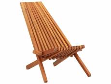 Vidaxl chaises pliables d'extérieur 2 pcs bois d'acacia solide 45975