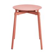 2 tabourets outdoor corail Fromme - Petite friture
