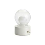 Balvi gifts lampe led portable à piles avec poignée, lumière chaude - blanc - 27246