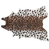 Beliani - Tapis Fausse Peau de Leopard 130 x 170 cm