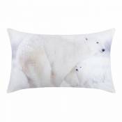 Coussin rectangulaire Chandail Blanc