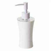 Distributeur de savon en polystyrène blanc