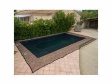 Filet de protection piscine 100g/m2 werkapro 5 x 9 m