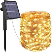 Guirlande Lumineuse Solaire Exterieur, 24M 240 LED
