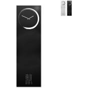 Horloge murale verticale calendrier magnétique tableau design S-Enso Couleur: Noir