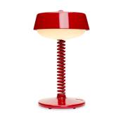 Lampe sans fil en acier rouge lobby 30 x 18 cm Bellboy-