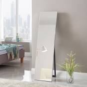 Nova - Miroir du sol à la figure complète 150 x 35 cm Design moderne de conception minimale dans diverses couleurs taille : Argent