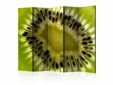 Paris prix - paravent 5 volets "fruits : kiwi" 172x225cm