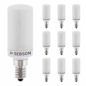 SEBSON® 10 x Ampoules LED 4W (remplace 35W) - Culot