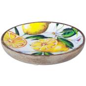 Signes Grimalt - Plat de cuisine Small Lemons Plate Boxes and Trays Multicolored 15x15x2cm 16589 - multicolour