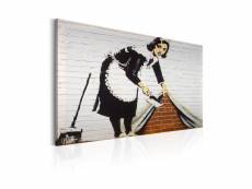 Tableau - maid in london by banksy-120x80 A1-N4160-DKXL