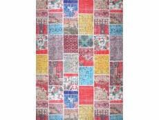 "tapis tetris, couleur froide dimensions - 120x180"