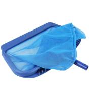 Tête d'épuisette de fond premium bleu pour piscine adaptable sur manche standard ou télescopique Linxor Bleu