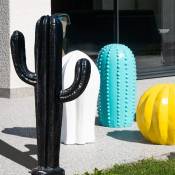Wanda Collection - Sculpture contemporaine cactus noir