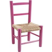 Aubry Gaspard - Petite chaise bois pour enfant - Framboise