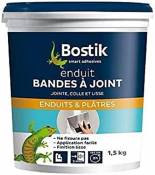 Bostik - Enduit bande à joint pâte 1.5kg - Lot de